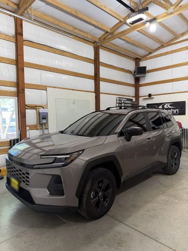 Toyota RAV4 with tinted windows
